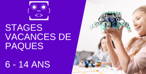 6 - 14 ans / Stage vacances de Pâques 5 jours (2 groupes d'âge)